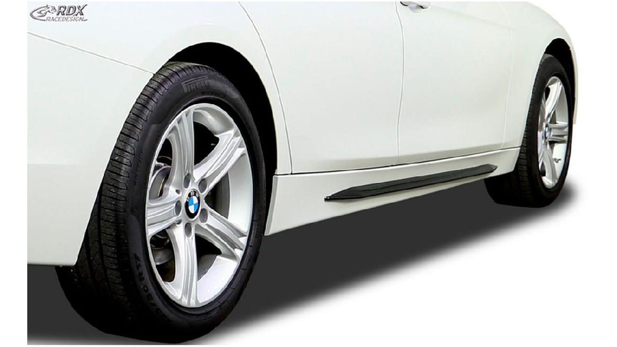 Jupes+lat%C3%A9rales+%27Slim%27+sur+mesure+pour+BMW+S%C3%A9rie+3+F30%2FF31+2012-+%28ABS+noir+luisant%29